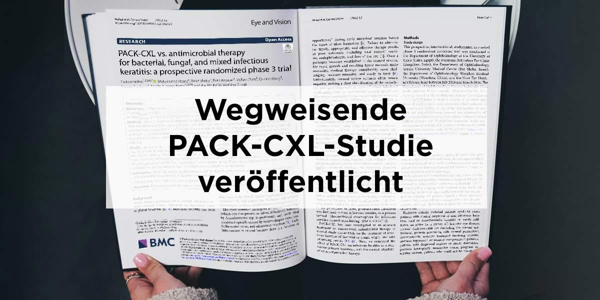 Wegweisende Phase-3-Studie zu PACK-CXL veröffentlicht
