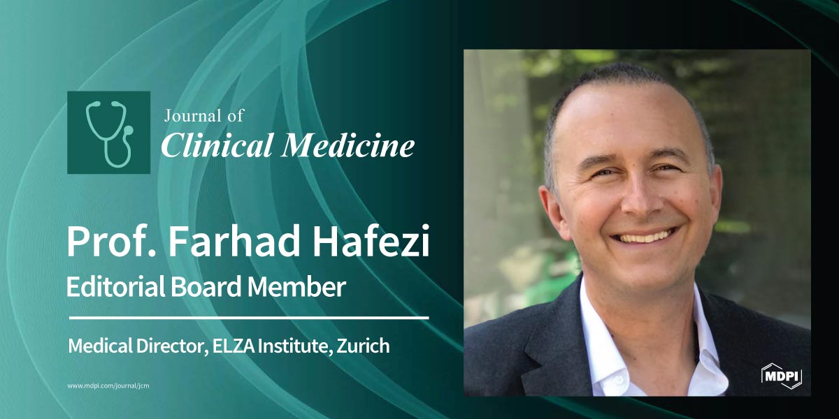 Editorial Board appointments: yet another for Prof. Hafezi!